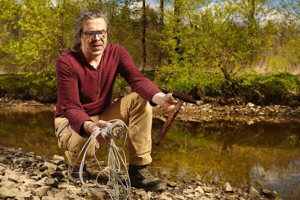Magnet fishing u říčky. Magnet fishing u říčky