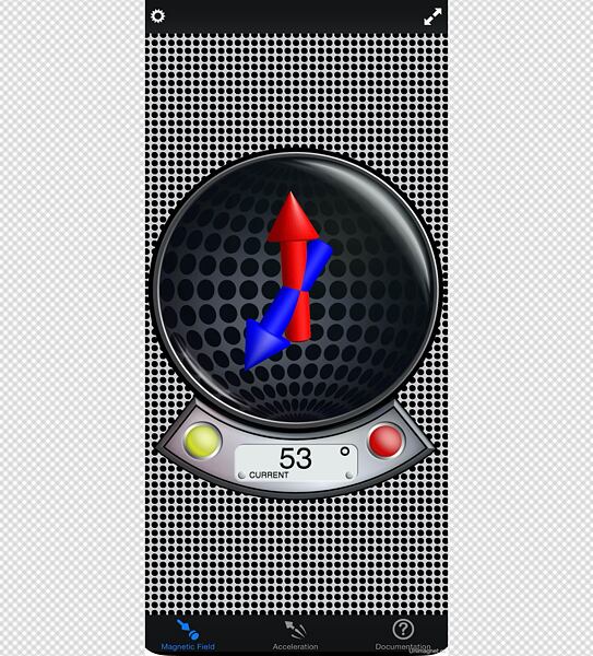 Aplikace MagnetMeter pro práci s magnety. Aplikace MagnetMeter pro práci s magnety