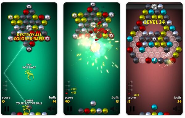 Aplikace Magnet Balls: Physics Puzzle. Aplikace Magnet Balls: Physics Puzzle