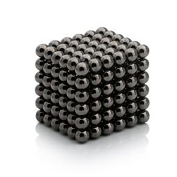 NeoCube černé – magnetická stavebnice, 216 kuliček