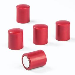 Kancelářské magnety OF-2 červené, 10 ks