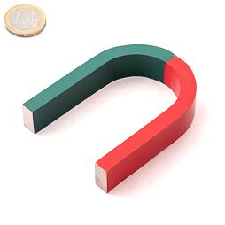 80 x 60 mm - Podkovovitý magnet AlNiCo5 (střední)
