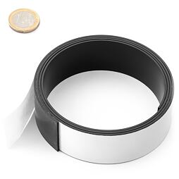 Magnetic self-adhesive strip 30 x 1,5 mm