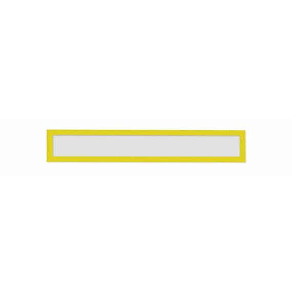 Magnetická kapsa na papír 225 x 60 mm – žlutá