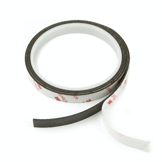 Silná neodymová magnetická samolepicí páska 10 mm, silně lepicí 3M™, metráž