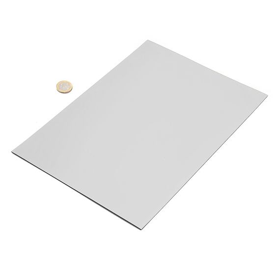 NAGA 45x45 cm skleněná magnetická tabule - žlutá - výprodej