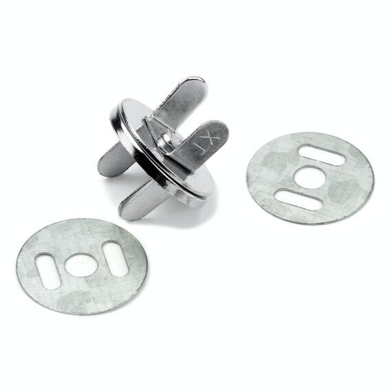 Magnetické zapínání kruhové Ø 18,5 mm, sada, síla 2,5 kg