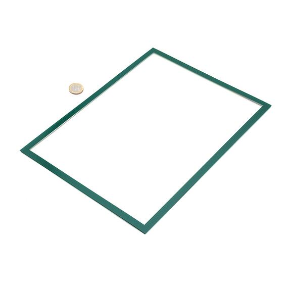 Magnetická kapsa na papír A4 – modrá