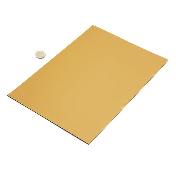 Magnetický arch A4 - zlatý