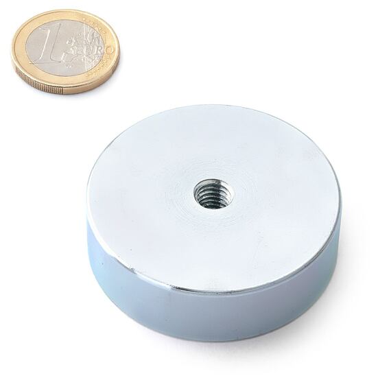 HK 50 x 15 mm - M8 - Magnetický úchyt