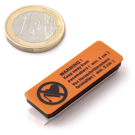 Magnetická jmenovka - plast