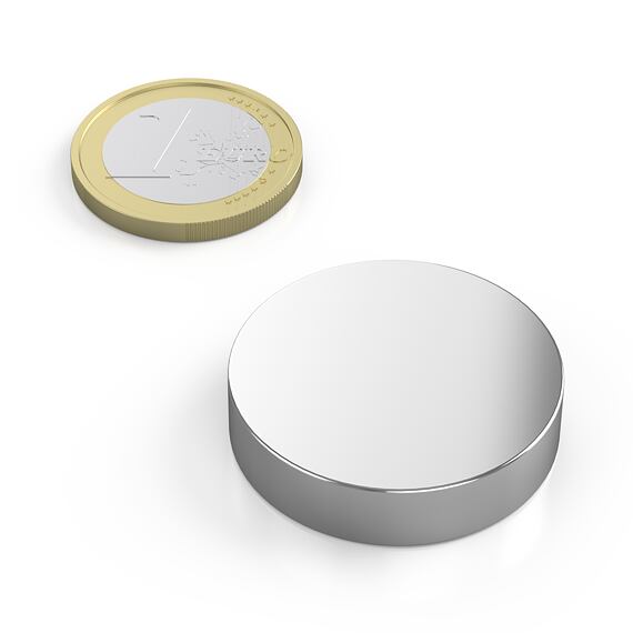 Neodymový magnet kotouč Ø 30 mm, v. 7 mm, síla 13,6 kg