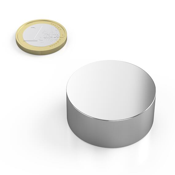 Neodymový magnet kotouč Ø 35 mm, v. 15 mm, síla 31 kg