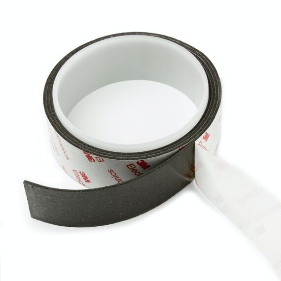 Silná neodymová magnetická samolepicí páska 30 mm, silně lepicí 3M™, metráž