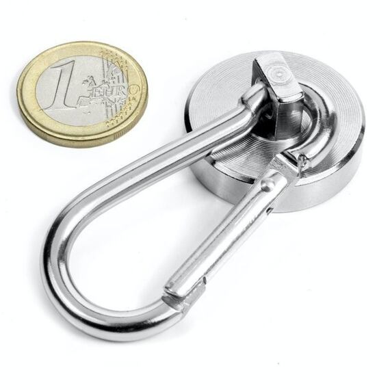 Magnetická karabina MKB-25, síla 18 kg