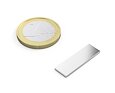Neodymový magnet kvádr 25 × 8 × 1 mm, N42, síla 1 kg