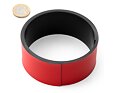 Magnetic strip 40 x 1 mm - red