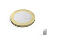 Neodymový tyčový magnet Ø 3 mm, v. 5 mm, síla 290 g