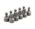 Magnetické figurky M10 šedé, 10 ks, 12 × 20 mm
