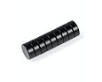 Neodymový magnet kotouč Ø 8 mm, v. 3 mm, v epoxidu, síla 1,3 kg