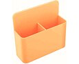 Magnetický držák na fixy, tužky a pomůcky – oranžový