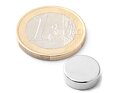Neodymový magnet kotouč Ø 12 mm, v. 3 mm, síla 2,3 kg