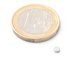 Neodymový magnet kotouč Ø 4 mm, v. 1 mm, síla 150 g