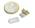 Neodymový magnet kvádr 15 × 8 × 1 mm, samolepicí 3M, síla 650 g