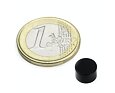 Neodymový magnet kotouč Ø 8 mm, v. 5 mm, v epoxidu, síla 2 kg