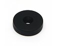 Neodymový kruhový magnet Ø 32/12-6 mm, v. 10 mm, vodotěsný v plastu, M6, síla 10 kg