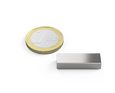 Neodymový magnet kvádr 25 × 8 × 5 mm, N52, síla 7,4 kg