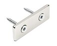 Neodymový magnet kvádr 60 × 20 × 4 mm, 2 otvory M4, síla 10 kg