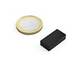 Neodymový magnet kvádr 20 × 10 × 5 mm, v epoxidu, síla 5,5 kg