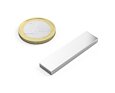 Neodymový magnet kvádr 40 × 10 × 3 mm, síla 4,3 kg
