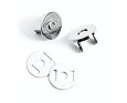 Magnetické zapínání kruhové Ø 14,5 mm, sada, síla 1,5 kg