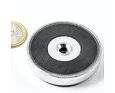 Feritový magnetický úchyt Ø 50 mm, síla 17 kg