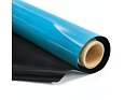 Pokovená fólie na magnetické tabule, samolepicí černá pro křídy, popisovací, šířka 120 cm, metráž
