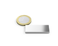 Neodymový magnet kvádr 35 × 15 × 3 mm, síla 4,3 kg